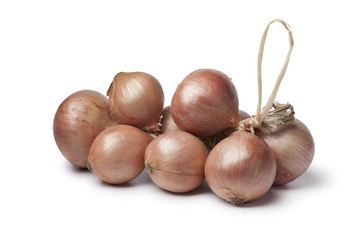 Pink Roscoff onions