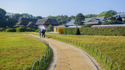 Naklejka premium Kenroku-en garden in Okayama