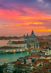 Obraz premium View of Basilica di Santa Maria della Salute,Venice, Italy