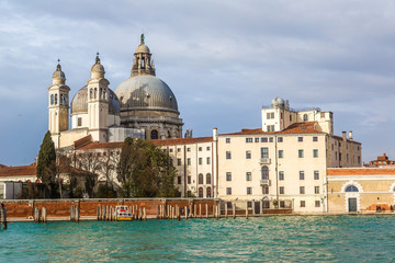 Fototapeta na wymiar Santa Maria della Salute church in Venice, Italy.
