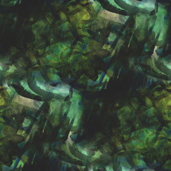 Fototapeta na wymiar ramka styl graficzny obraz zielony palety tekstury wody bez szwu