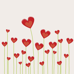 champ de c&oelig;urs