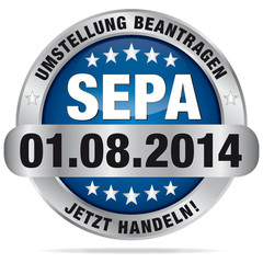 SEPA 01.08.2014 - Umstellung beantragen - Jetzt handeln