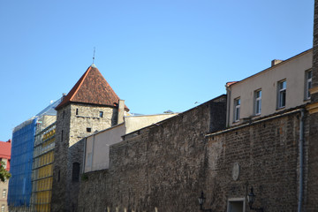 Fototapeta na wymiar Old Town of Tallinn