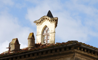 Fototapeta na wymiar Roof window