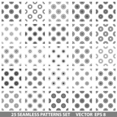 Vector Seamless Patterns Set