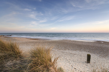 Fototapeta na wymiar Hengistbury Head Beach