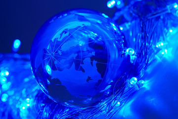 glass globe
