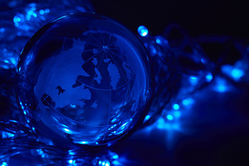 glass globe