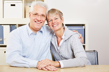 Gl&uuml;ckliches Paar Senioren