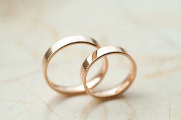 Rings on Marble Table