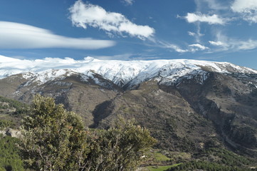 Sierra Nevada mountains in southern Spain, near Pradollano