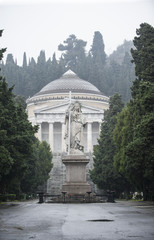 Fototapeta na wymiar cimitero di Staglieno