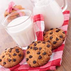 cookies and milk