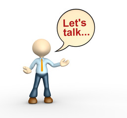 Let's talk