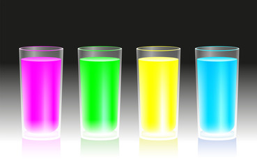 Fluorescent Beverages