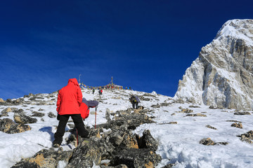 kala patthar and pumo ri summit from everest trek