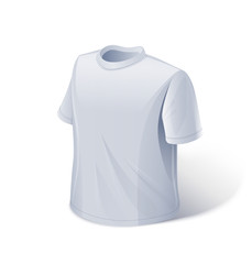 T-shirt. Sports wear. Eps10 vector illustration. Isolated