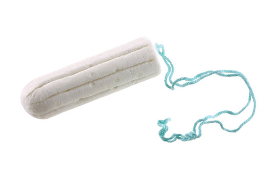 A new tampon isolated on white background