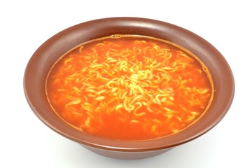 tomato soup with noodles