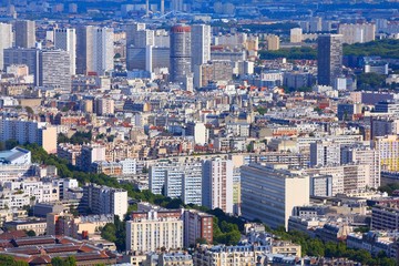 Fototapeta na wymiar Paryż, Francja - nowoczesna architektura