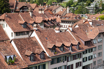 Fototapeta na wymiar Panorama di Berna, Svizzera