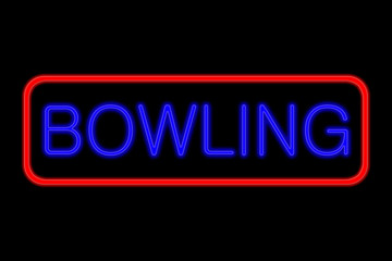 Neon Sign Bowling