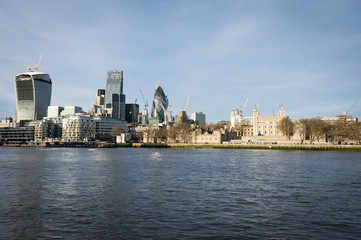 River Thames London UK