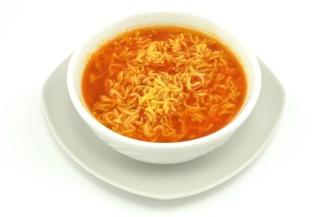 tomato soup with noodles