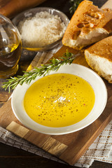 Italian Bread with Olive Oil for Dipping