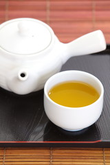 Obraz na płótnie Canvas japanese green tea