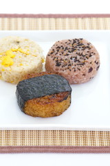 Japanese food Onigiri rice ball