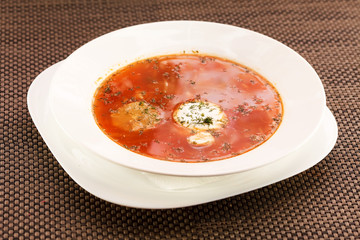 Beetroot and Cabbage Soup