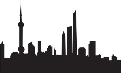 Obraz premium Shanghai Skyline