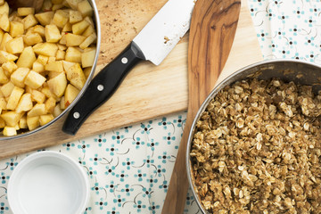 Cooking Apple Crumble