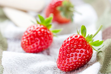 Fresh strawberries