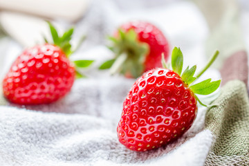 Fresh strawberries