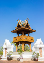 Fototapeta premium Belfry wat Ban den Temple, Chiangmai, Thailand
