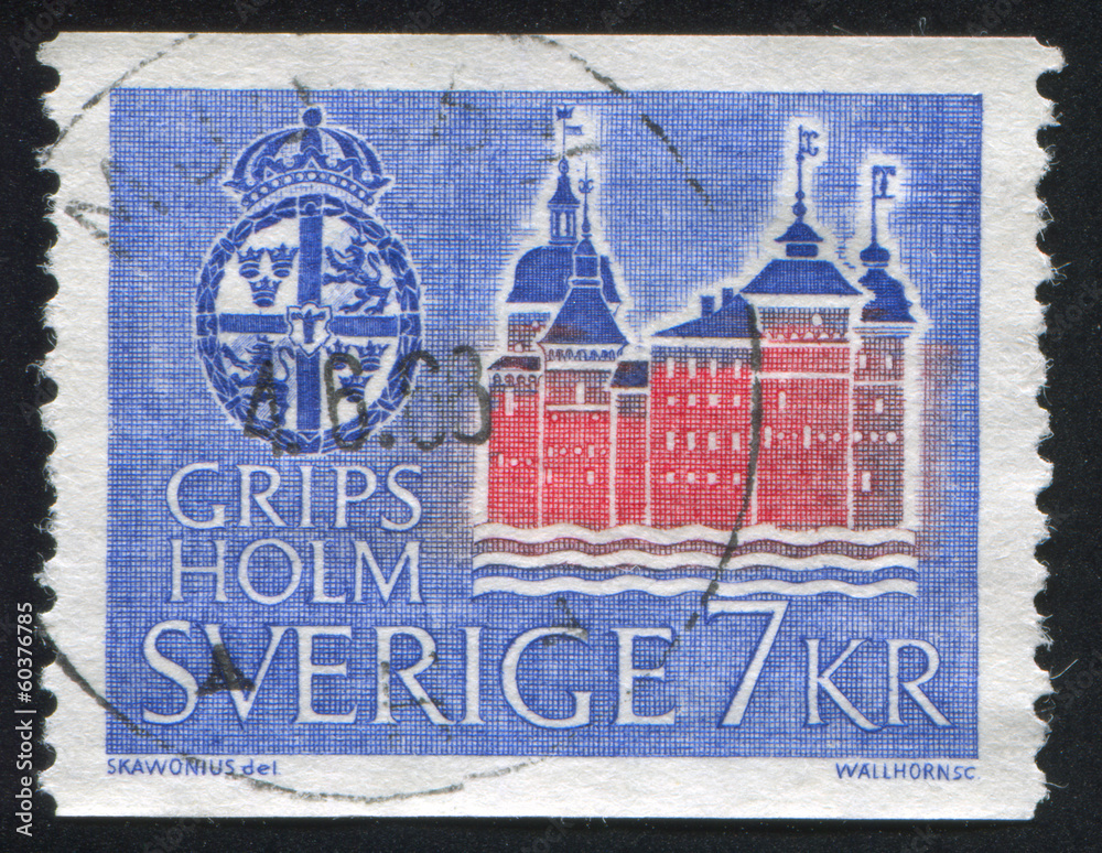 Sticker gripsholm castle