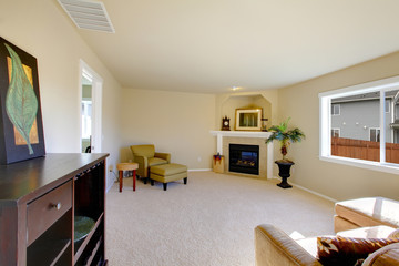 Cute furnished living room