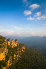 The iconic Three Sisters in the Blue Mountains