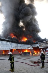 Fire Disaster in Warehouse