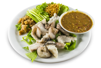 steam Fish and sause