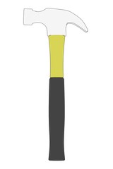cartoon image of hammer tool