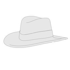 cartoon image of hat (accessory)
