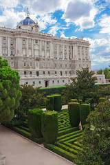 Fototapeta premium Royal Palace in Madrid