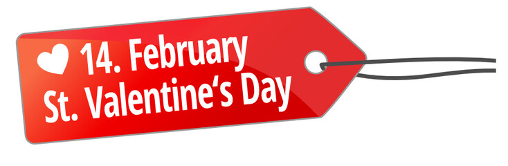 14. February Saint Valentine`s Day