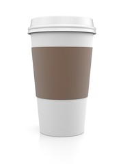 Coffee in thermo cap