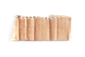 A Piece of Cardboard as a Sign