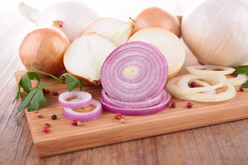 onion and garlic